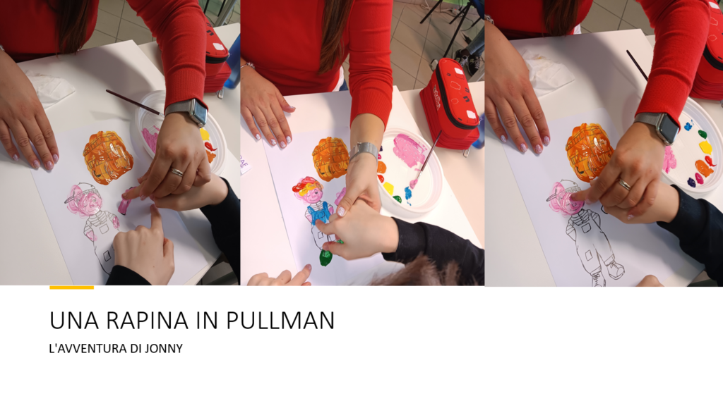 UNA RAPINA IN PULLMANN immagine copertina presentazione istituto martellotta taranto polyan 2025